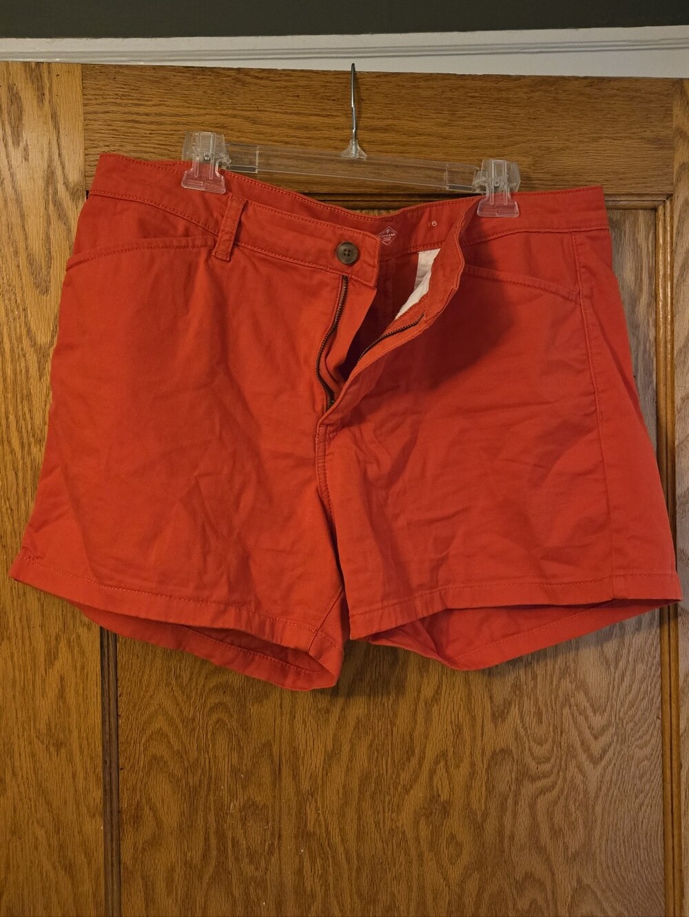St. Johns Bay Women’s Casual Red Shorts